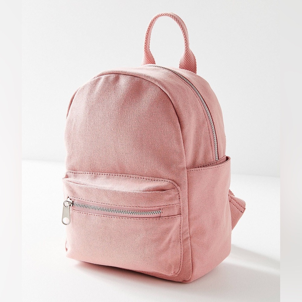 Women's Urban Outfitters Light Pink Mini Canvas Backpack